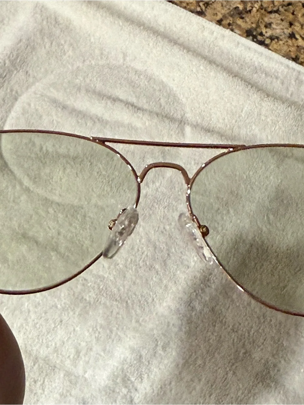 CADDIS EYE 🤓 GLASSES 0.0 rose gold progressive Aviator Mabuhay